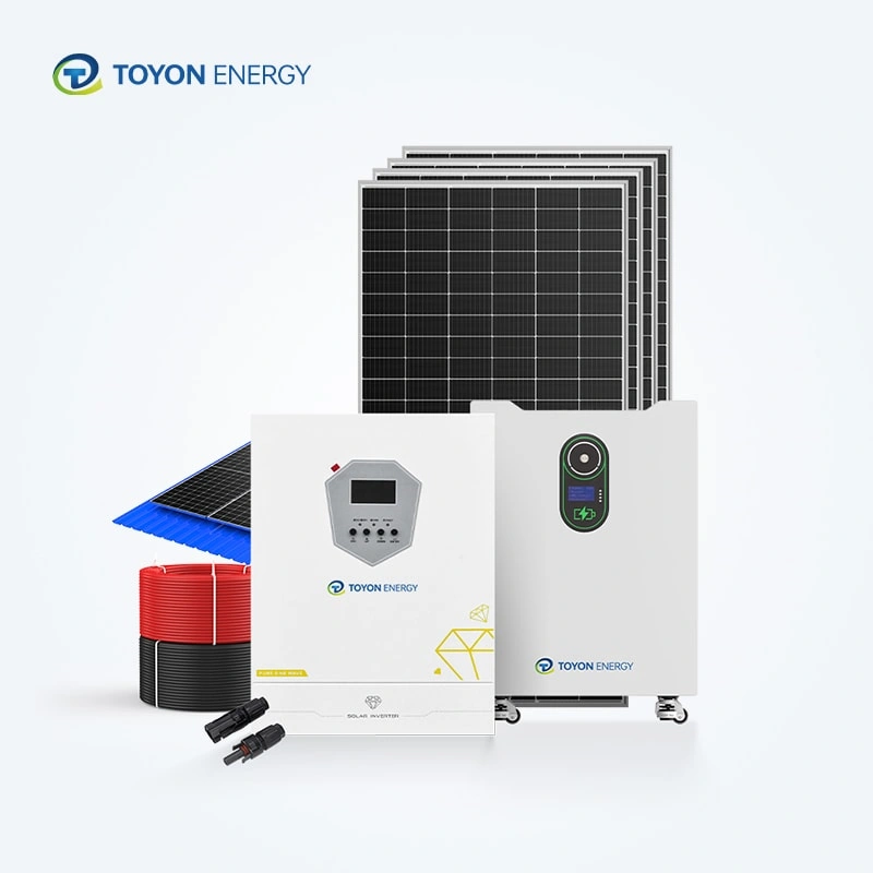 Commercial 11KW Hybrid Solar Energy System for Residential Energy Solutions