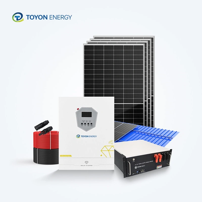 OEM 3.6KW Hybrid Solar Energy System for Residential Power Storage