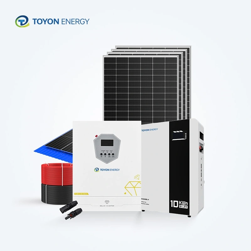 Wholesale 6.2KW Hybrid Solar Energy System for Home Backup Applications