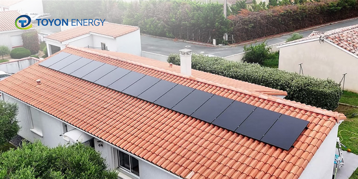 6.3kW Residential Rooftop Solar System for Home Energy Savings in France