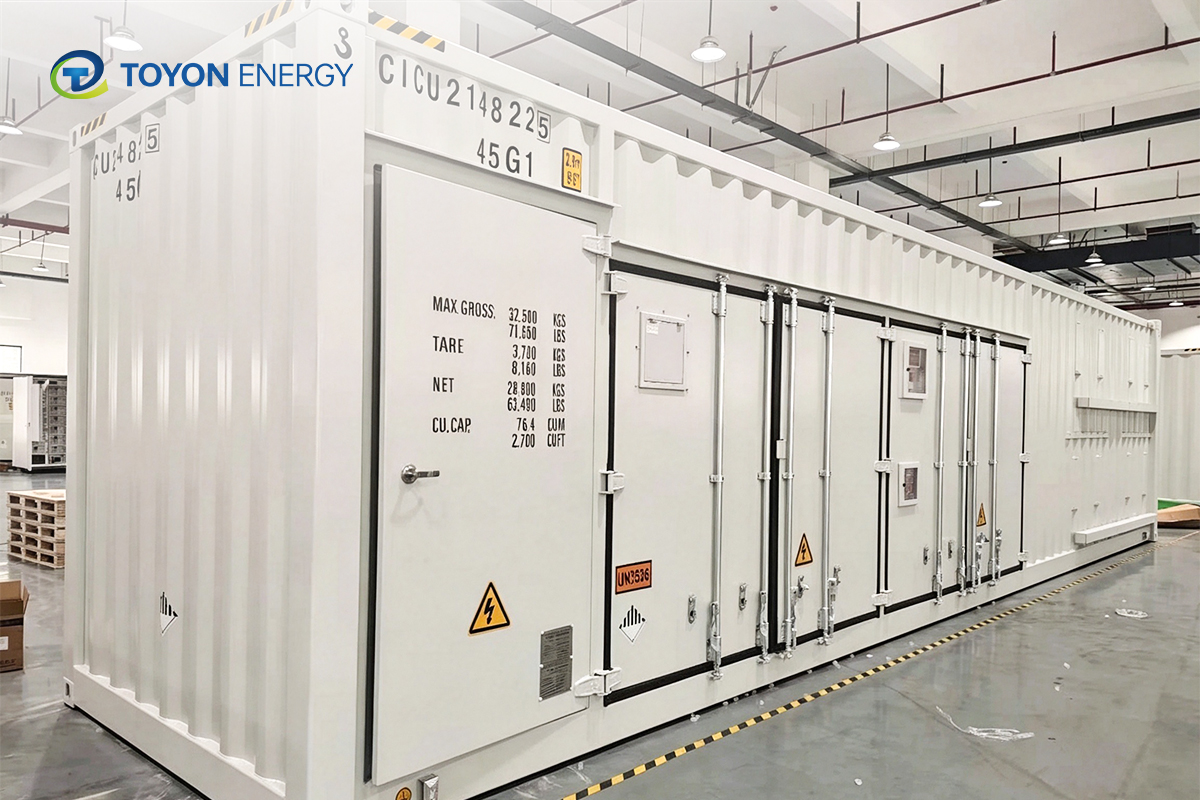 5MWh Containerized BESS Solution for Industrial Energy Storage Project