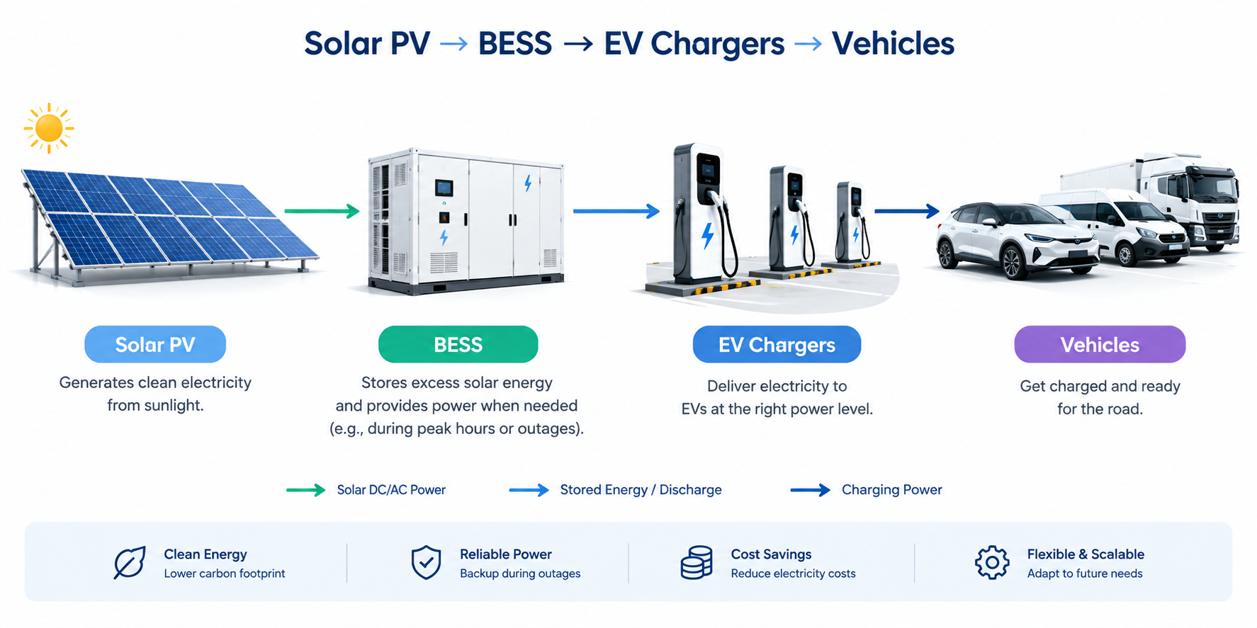 Can BESS Provide Backup Power for Commercial EV Charging
